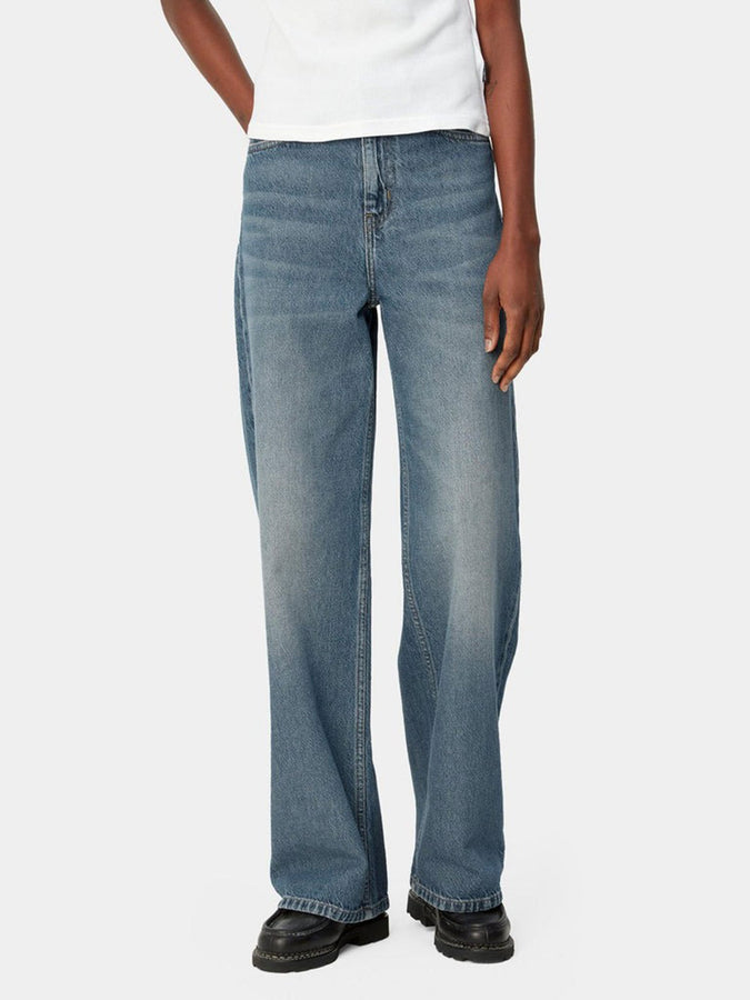 Carhartt Wip W' Jane Blue Dark Used Wash Jeans Fall 2025 | BLUE DARK USED WASH
