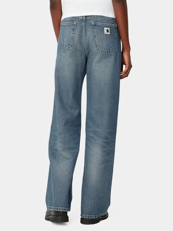 Carhartt Wip W' Jane Blue Dark Used Wash Jeans Fall 2025 | BLUE DARK USED WASH