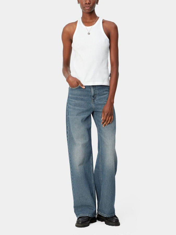 Carhartt Wip W' Jane Blue Dark Used Wash Jeans Fall 2025 | BLUE DARK USED WASH