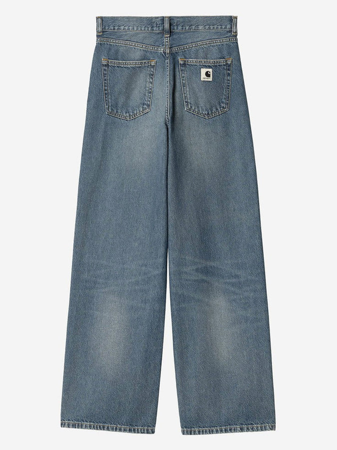 Carhartt Wip W' Jane Blue Dark Used Wash Jeans Fall 2025 | BLUE DARK USED WASH