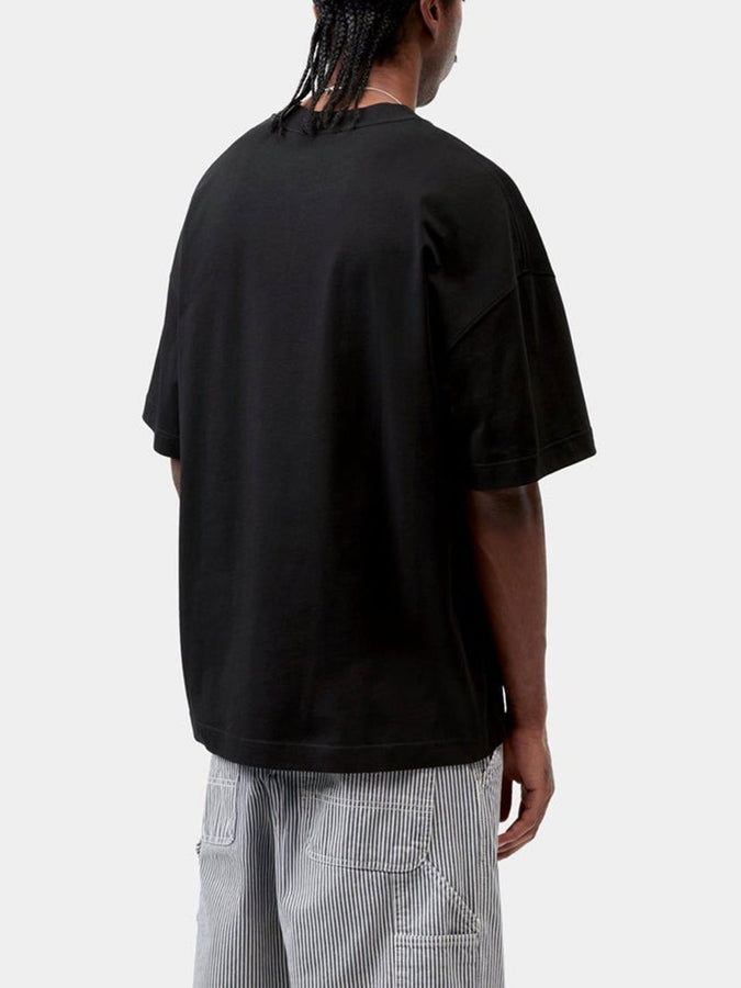 Carhartt Wip Link Script T-Shirt Spring 2026 | BLACK/WHITE (0D2XX)