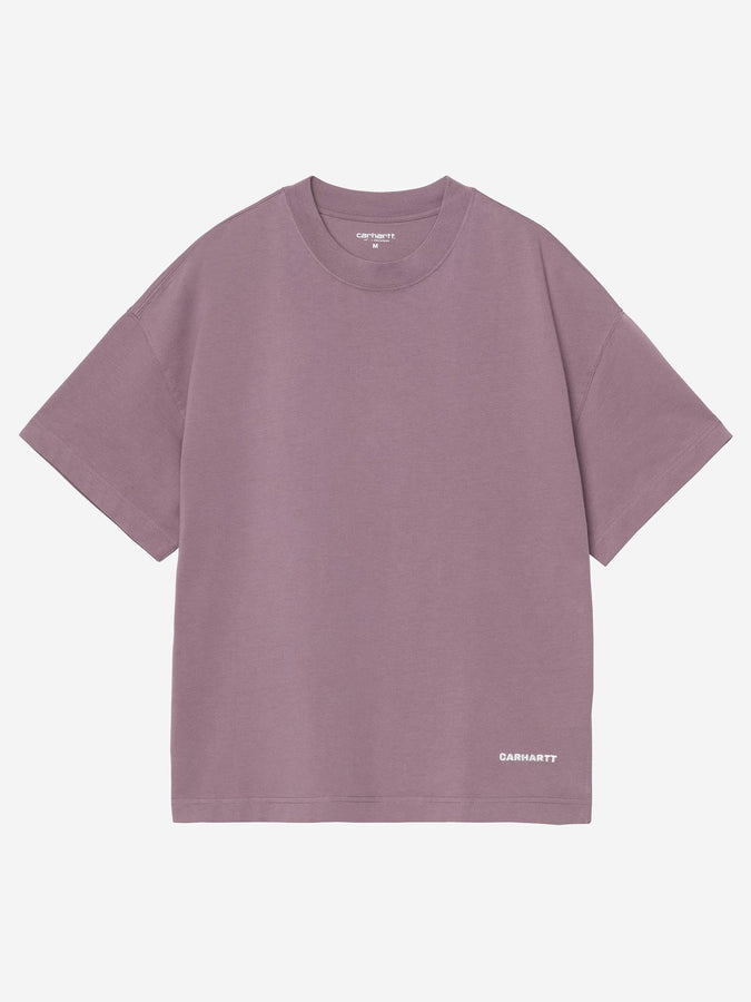 Carhartt Wip Link Script T-Shirt Spring 2026 | PHLOX/WHITE (3BSXX)
