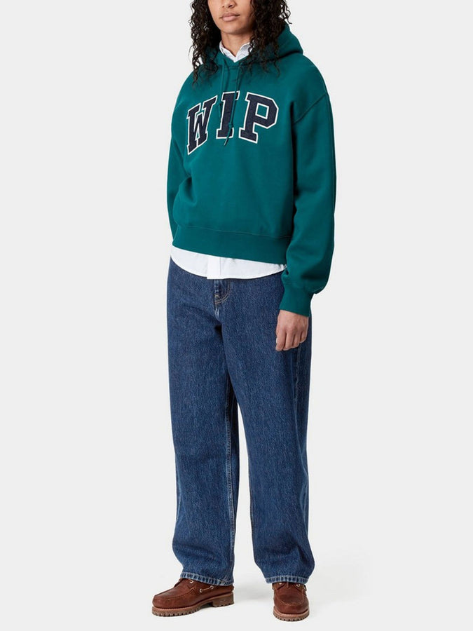 Carhartt Wip W' Brandon Blue Stone Washed Jeans Fall 2025 | BLUE STONE WASHED