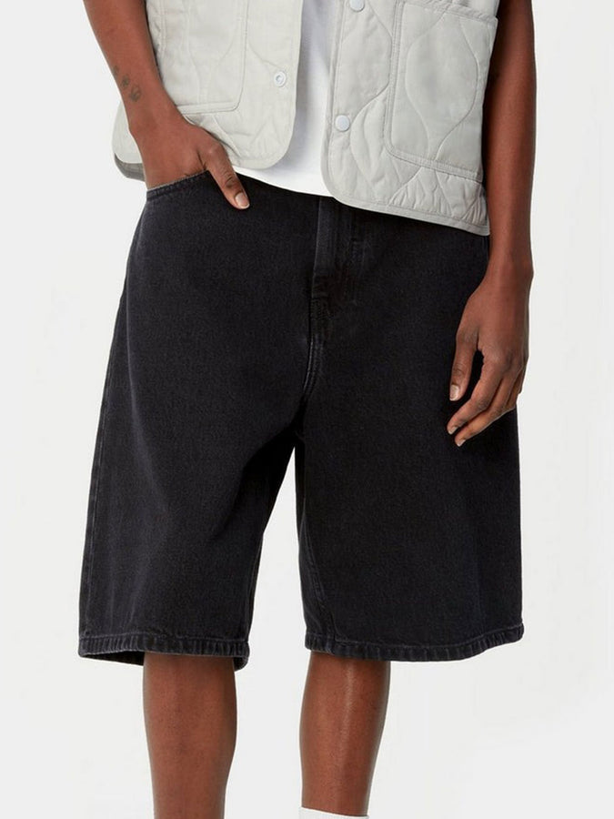 Carhartt Wip W' Brandon Short Spring 2025 | BLACK STONE WASHED