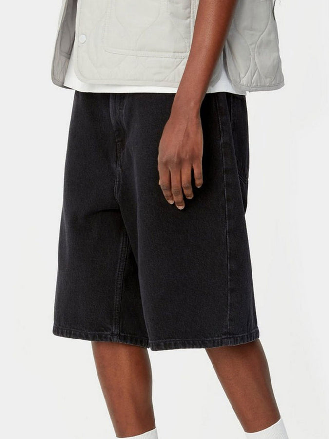 Carhartt Wip W' Brandon Short Spring 2025 | BLACK STONE WASHED
