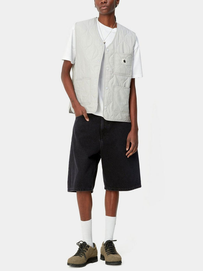 Carhartt Wip W' Brandon Short Spring 2025 | BLACK STONE WASHED