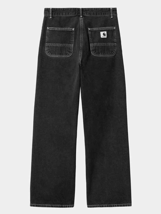W' Simple Jeans | BLACK STONE WASHED
