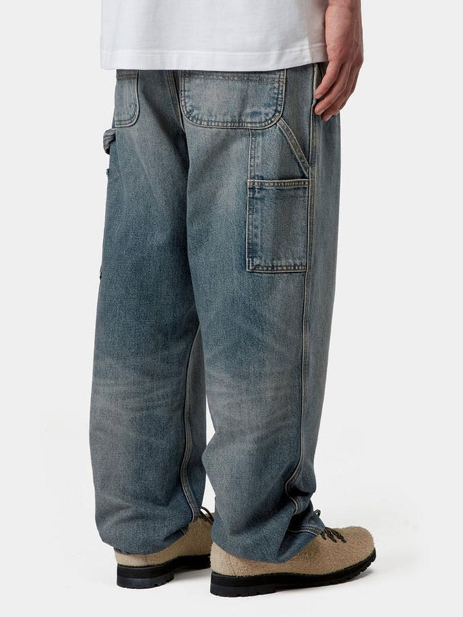 Carhartt Wip Single Knee Blue Worn Wash Jeans Spring 2026 | BLUE WORN USED WASH (014Q)