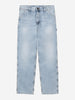 Carhartt Wip Single Knee Blue Heavy Wrn Blchd Jeans Summer 26