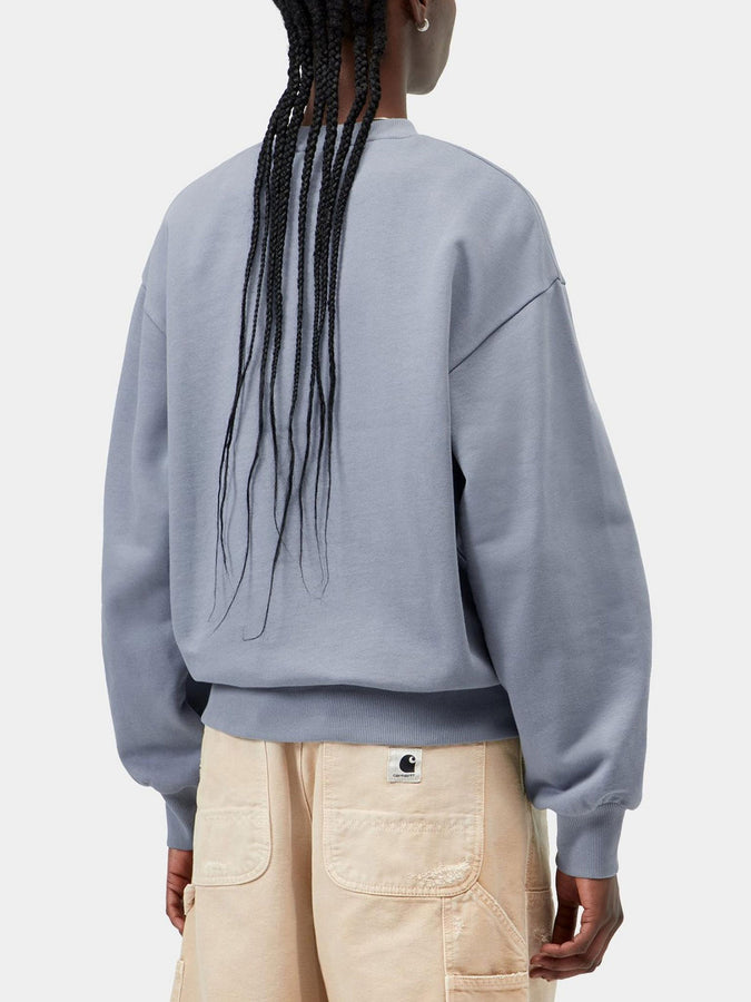 Carhartt Wip W' Casey Crewneck Sweatshirt Summer 2026 | SHADY BLUE/SILVER (3SPXX)