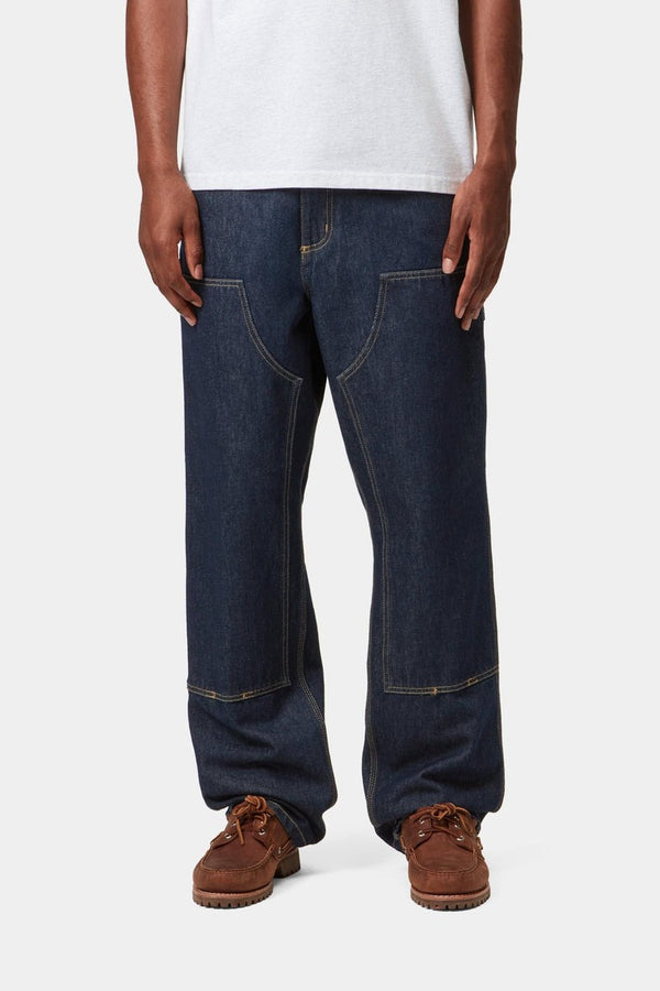 Carhartt Wip Double Knee Blue Rinse Jeans Summer  2026 | BLUE RINSED (0102)