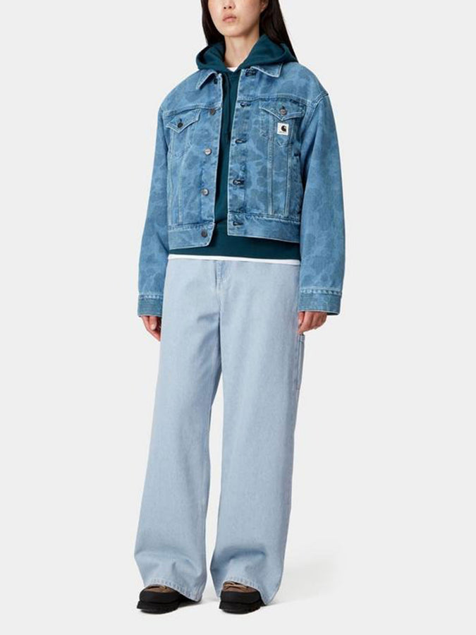 Carhartt Wip W' Jens Blue Bleached Jeans Fall 2025 | BLUE BLEACHED