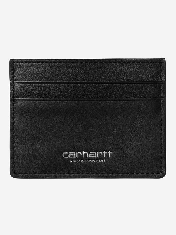 Carhartt Wip Vegas Card Holder Wallet | BLACK/SILVER (0M4XX)