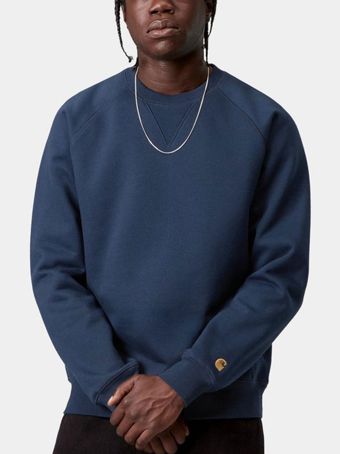 Carhartt Wip Chase Crewneck Sweatshirt Spring 2026 | JUPITER/GOLD (3H6XX)
