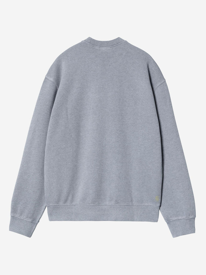 Carhartt Wip W' Caspien Crewneck Sweatshirt Summer 2026 | SHADY BLUE HEATHER (3TXGD)
