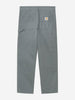 Carhartt Wip Double Knee Blue Cozy Blue Stone Pants Spring 2026