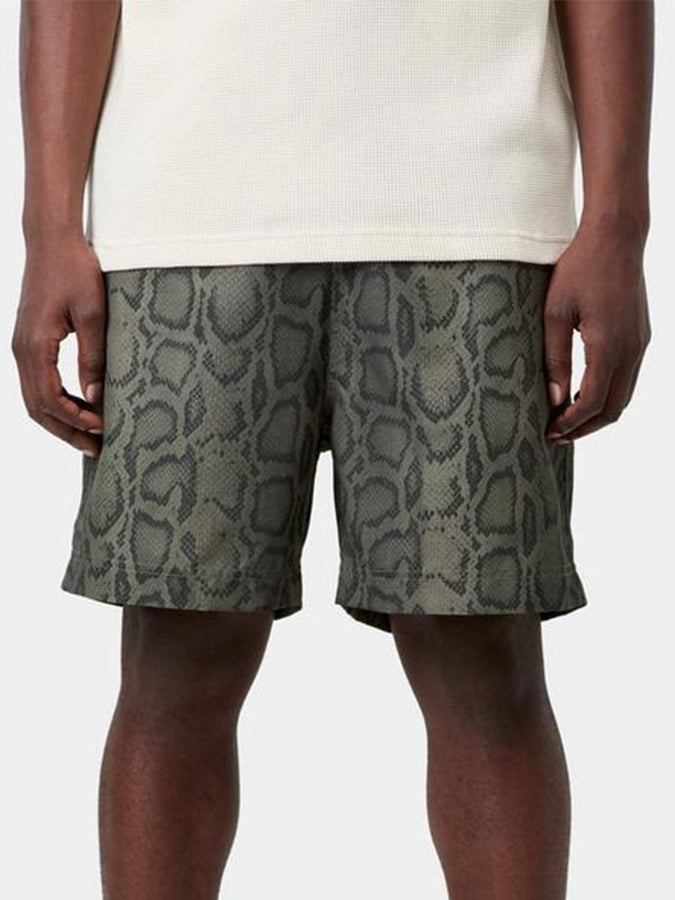 Carhartt Wip Slater Boardshorts Spring 2026 | SNAKE CAMO LEAF (3QAXX)