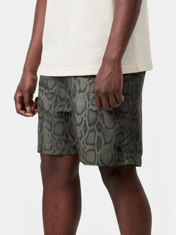 Carhartt Wip Slater Boardshorts Spring 2026 | SNAKE CAMO LEAF (3QAXX)