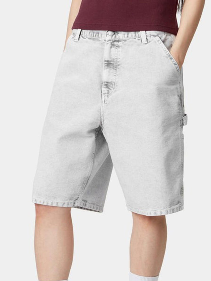Carhartt Wip W' Brandon Single Knee Shorts Fall 2025 | BLACK CHALK WASH