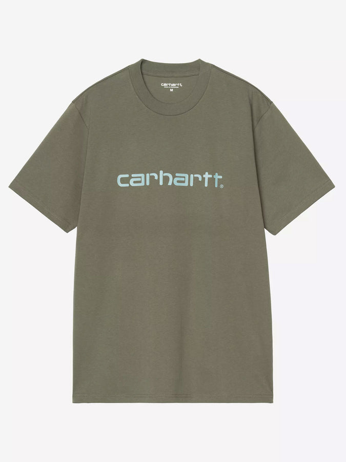 Carhartt Wip Script T-Shirt Spring 2026 | LEAF/TOURMALINE (3PMXX)