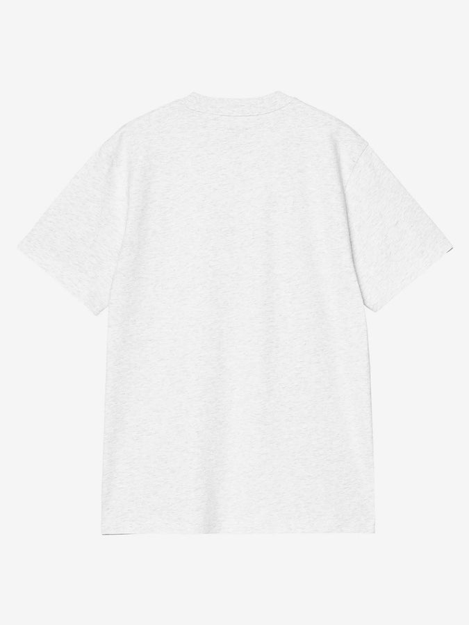 Carhartt Wip Script T-Shirt Spring 2026 | ASH HEATHER/COZY PUR (3PNXX)