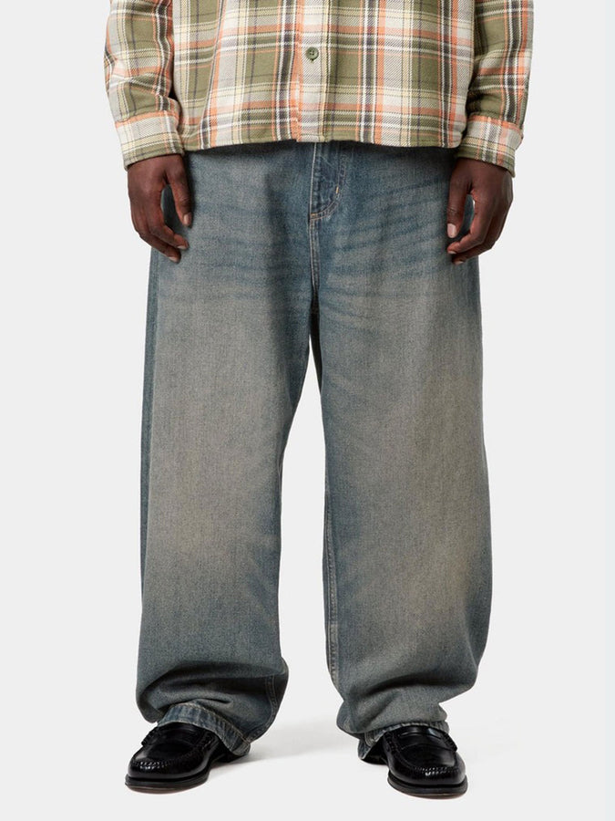 Carhartt Wip Brandon Blue Worn Used Wash Jeans Spring 2026 | BLUE WORN USED WASH (014Q)