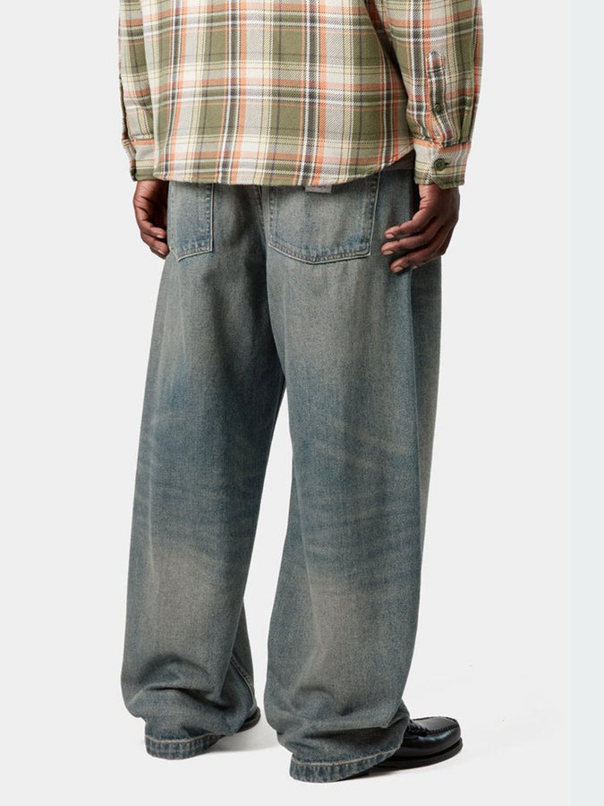 Carhartt Wip Brandon Blue Worn Used Wash Jeans Spring 2026 | BLUE WORN USED WASH (014Q)