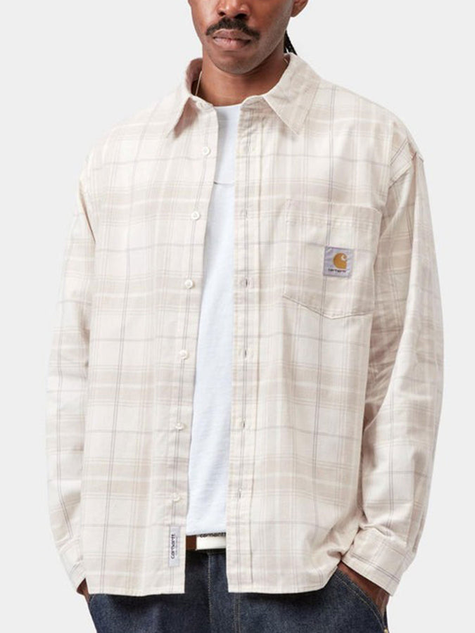 Carhartt Wip Wilber Long Sleeve Buttondown Shirt Spring 2026 | NATURAL (3J3XX)