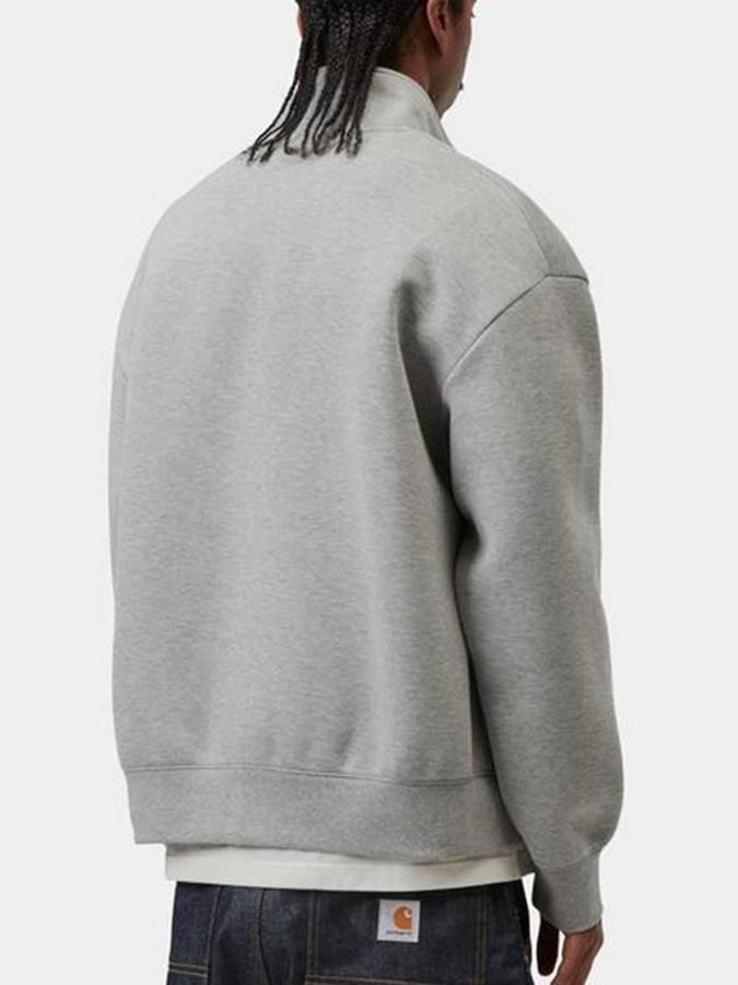 Carhartt Wip Alda Zip Hoodie Spring 2026 | GREY HEATHER/WHITE (00DXX)