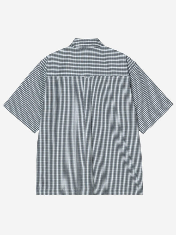 Carhartt Wip Groff Check Short Sleeve Buttondown Shirt Spring 2026 | BLUE RIVER (3Q4XX)