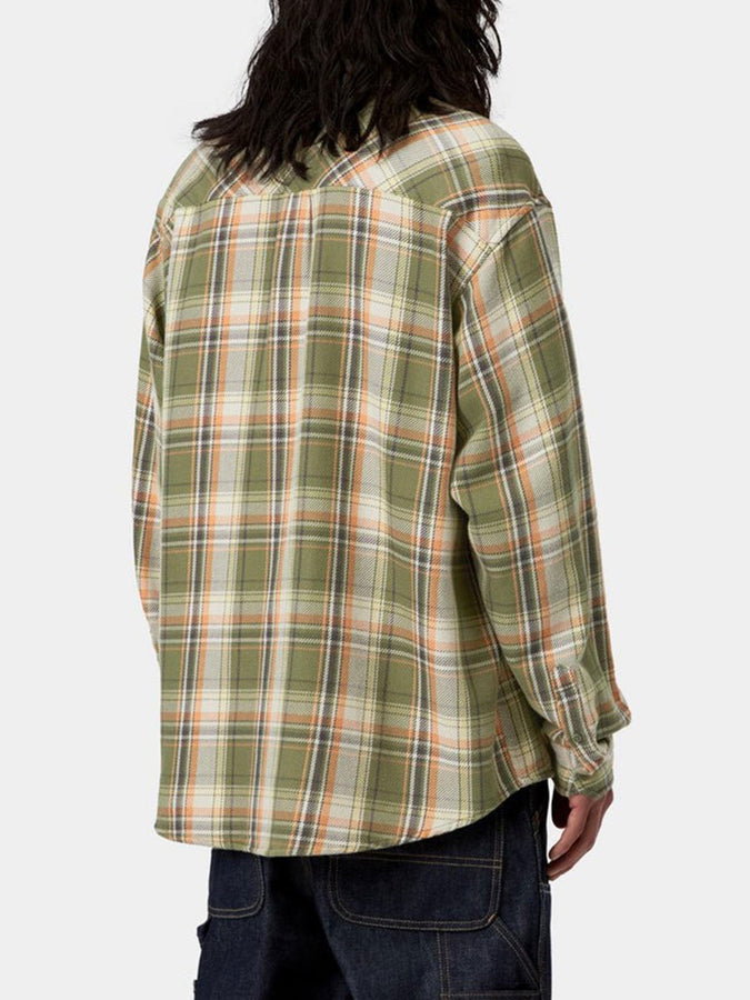 Carhartt Wip Tunick Long Sleeve Buttondown Shirt Spring 2026 | DOLLAR GREEN (3PKXX)