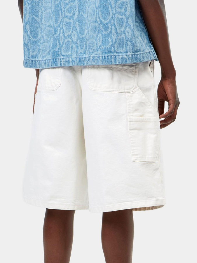 Carhartt Wip W' Nixon Single Knee Shorts Summer 2026 | WAX STONE WASHED (D606)