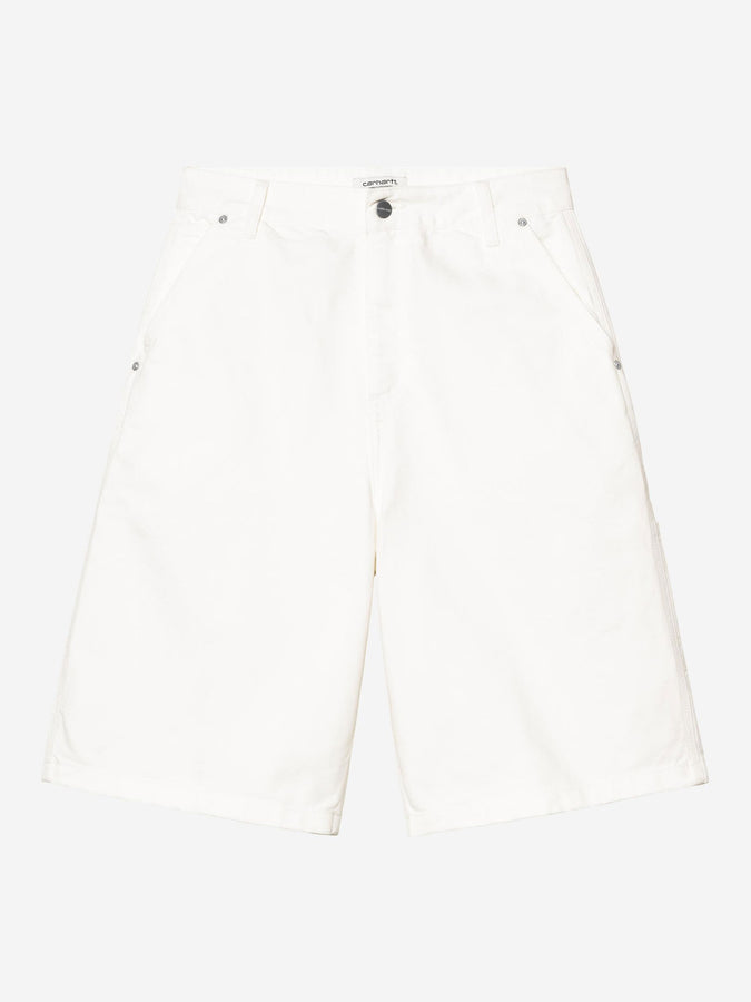 Carhartt Wip W' Nixon Single Knee Shorts Summer 2026 | WAX STONE WASHED (D606)