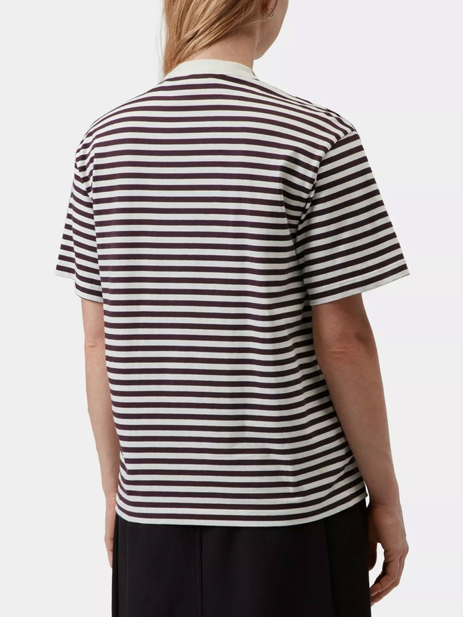 Carhartt Wip Ezra Stripe T-Shirt Spring 2026 | COZY PURPLE/WAX (3KTXX)