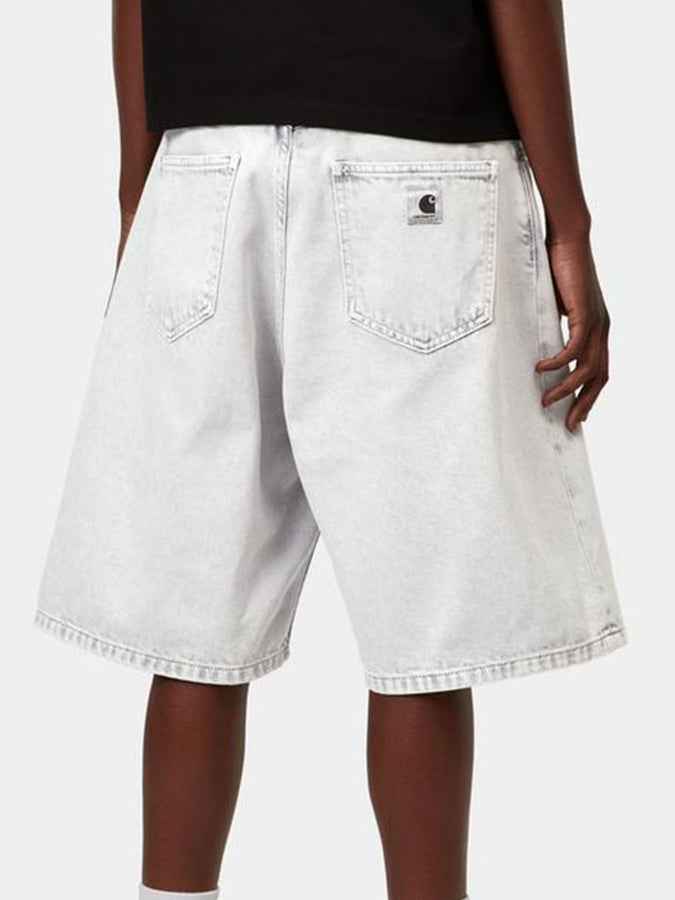 Carhartt Wip W' Brandon Black Chalk Wash Shorts Spring 2026 | BLACK CHALK WASH (895F)