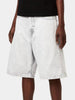 W' Brandon Black Chalk Wash Shorts