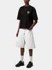 Carhartt Wip W' Brandon Black Chalk Wash Shorts Spring 2026