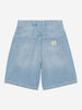 Carhartt Wip Brandon Blue Light True Washed Shorts Spring 26