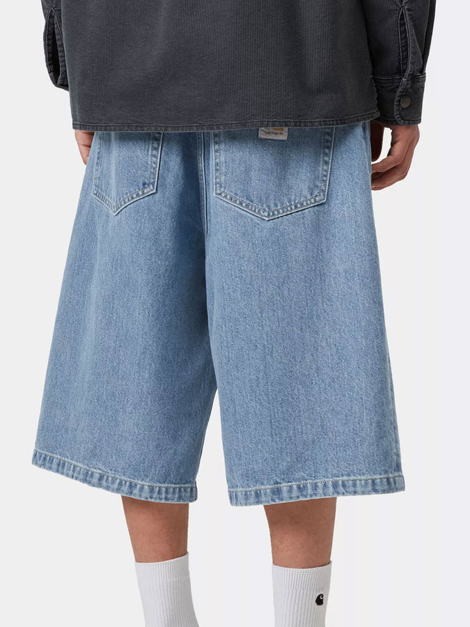 Carhartt Wip Langdom Denim Shorts Spring 2026 | BLUE STONE BLEACHED (0112)