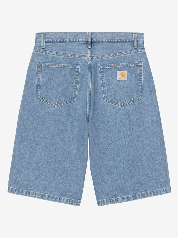 Carhartt Wip Langdom Denim Shorts Spring 2026 | BLUE STONE BLEACHED (0112)