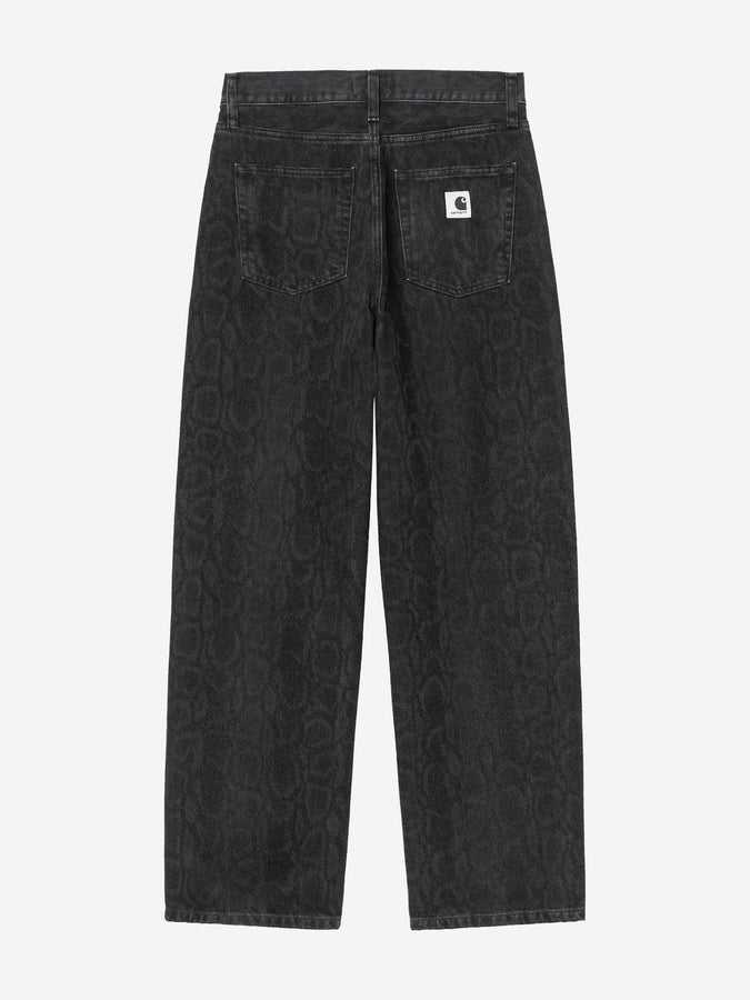 Carhartt Wip Snake Arin Camo Black Heavy Stone Wash Jeans Spring 2026 | CAMO BLACK HVY STN WSH (3R260)