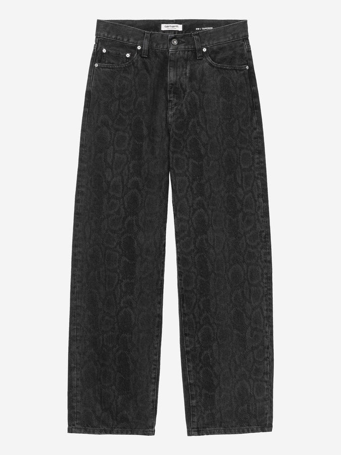 Carhartt Wip Snake Arin Camo Black Heavy Stone Wash Jeans Spring 2026 | CAMO BLACK HVY STN WSH (3R260)