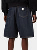 Carhartt Wip W' Brandon Blue Rinsed Shorts Summer 2026