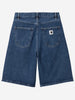 Carhartt Wip W' Brandon Blue Stone Washed Shorts Spring 2026