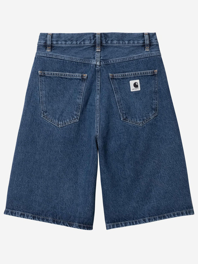 Carhartt Wip W' Brandon Blue Stone Washed Shorts Spring 2026 | LUE STONE WASHED (0106) 