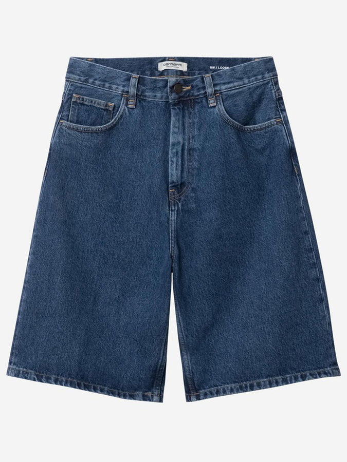 Carhartt Wip W' Brandon Blue Stone Washed Shorts Spring 2026 | BLUE STONE WASHED (0106)