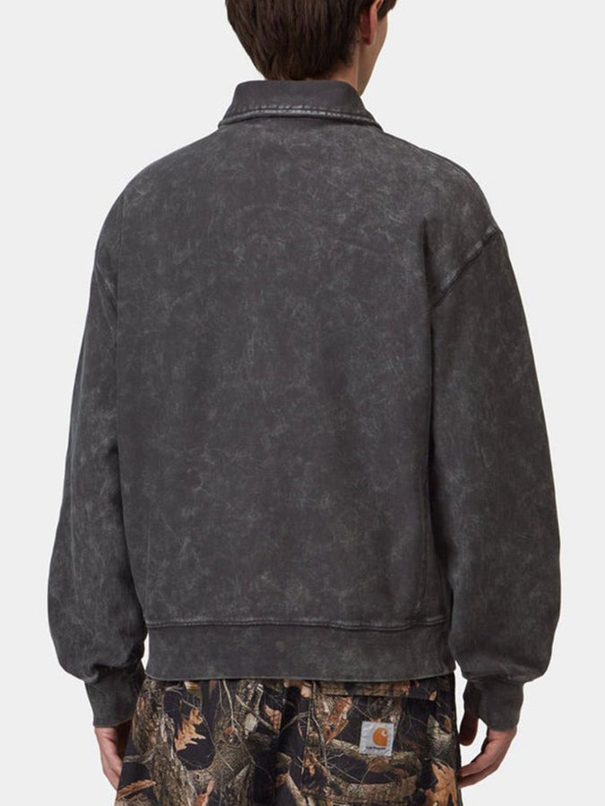 Carhartt WIP Lambert Polo Sweater Fall 2026 | BLACK MOON WASH (89FQ)
