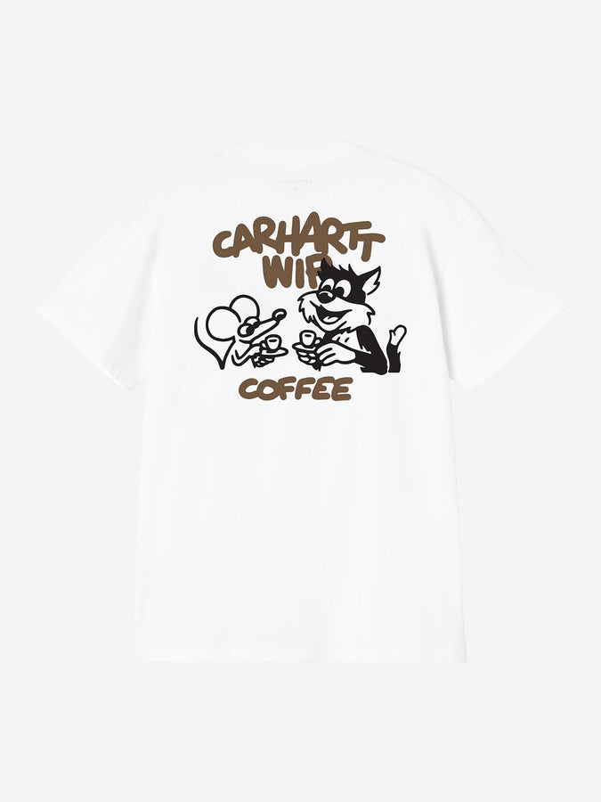 Carhartt Wip Coffee Break T-Shirt Summer 2026 | WHITE (02XX)