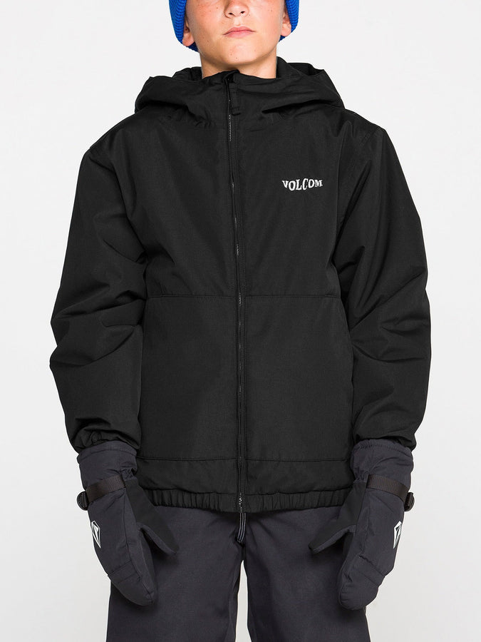 Volcom Chaos 2027 – Insulated Jacket (Youth 7-14) | BLACK (BLK)