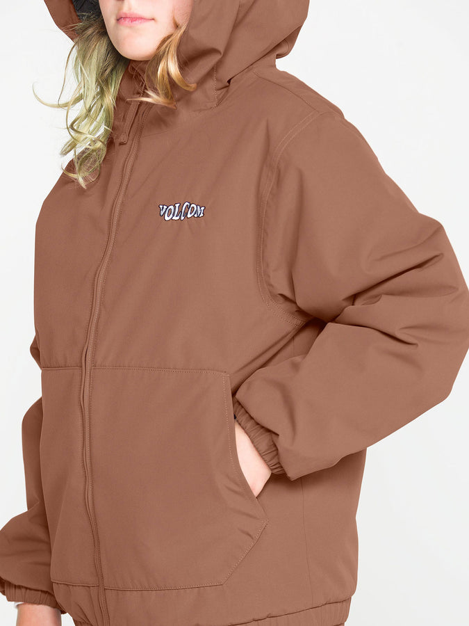 Volcom Chaos 2027 – Insulated Jacket (Youth 7-14) | DESERT TAUPE (DT0)
